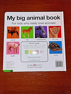 My Big Animal Book (My Big Board Books) by Roger Priddy Board Book