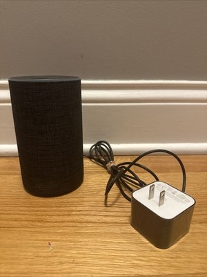 Amazon Echo (2nd Gen) Alexa Gray Home Smart Speaker Bluetooth PS73BR - 