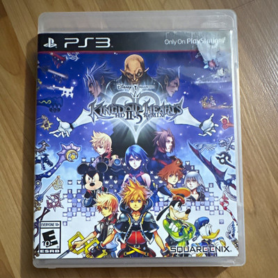 Square Enix Kingdom Hearts HD 2.5 ReMIX (PS3) Manual NTSC-U/C E10+ 2013