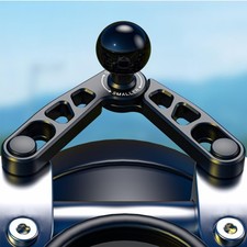 CNC Aluminum Alloy 1'' Ball Base Mount on Motorcycle Front Fork Stem, with RA...