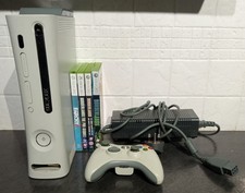 Retro Gaming Xbox 360 Arcade Console Controller Bundle Borderlands Games 60gb...
