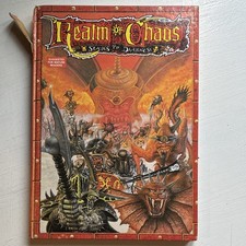 Warhammer Realm of Chaos Slaves to Darkness 1988 First Edition GW Hardback OOP