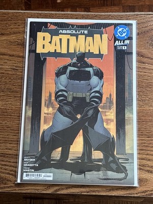 Absolute Batman #1 - 1st Print, Cover A, Snyder, Dragotta HOT Key, First Print