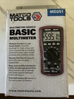 Matco Tools MD257 Tech Digital Multimeter (OPEN BOX) Complete