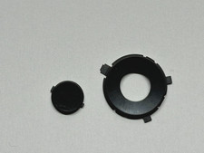 Original OEM - Black Center Button Covers - for Microsoft Zune 30GB