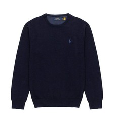 Polo Ralph Lauren Cotton Crewneck Jumper Navy Heather
