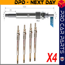 4X Glow Plug fits VAUXHALL ASTRA FRONTERA VECTRA OMEGA 2.0 DTI 2.2D TI