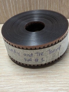 Lady and the Tramp (1955) RARE Vintage 35mm Film Reel animated film reel #1