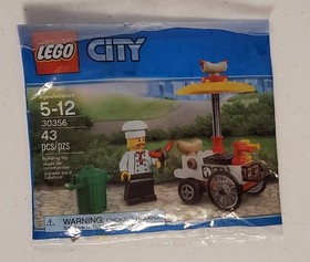 Lego City Polybags #30315, 30364, 30356 Popcorn Cart Hot Dog Stand Space SEALED