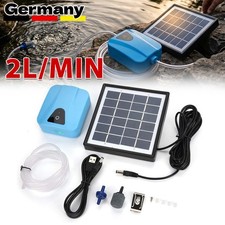 SOLARNY WENTYLATOR STAWOWY POMPA POWIETRZA POMPA TLENOWA KAMIEŃ GAZOWY POMPA STAWOWA OGRÓD.