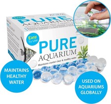 EVOLUTION AQUA PURE AQUARIUM 50 BALLS FISH TANK START UP CLEAR WATER TREATMENT