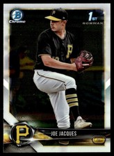 2018 Bowman Draft Chrome Joe Jacques Pittsburgh Pirates #BDC-24
