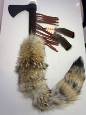 Native American Indian tomahawk. By Enrolled Cherokee 30  Including Tail