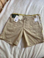 Bermudas POMPEII BRAND Neu Größe 40 Beige S...