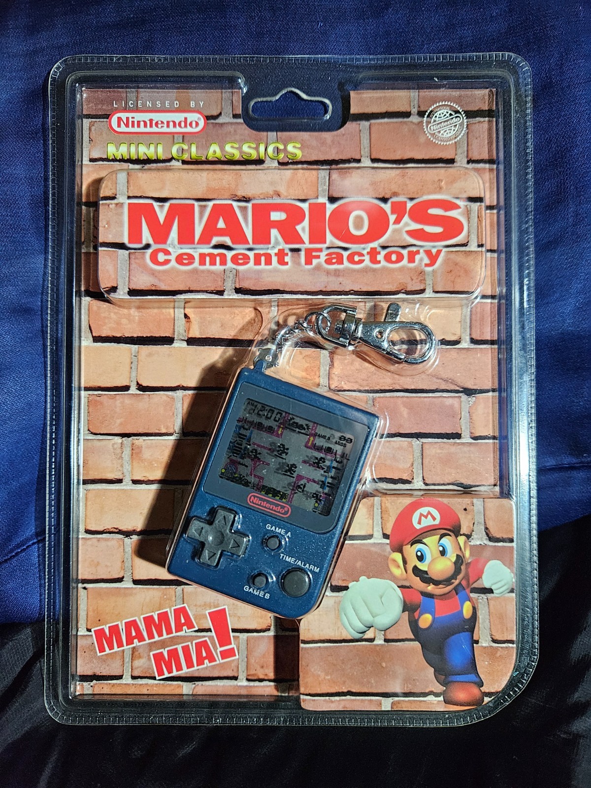 Mini Classics Game Watch Nintendo MARIO'S Cement Factory