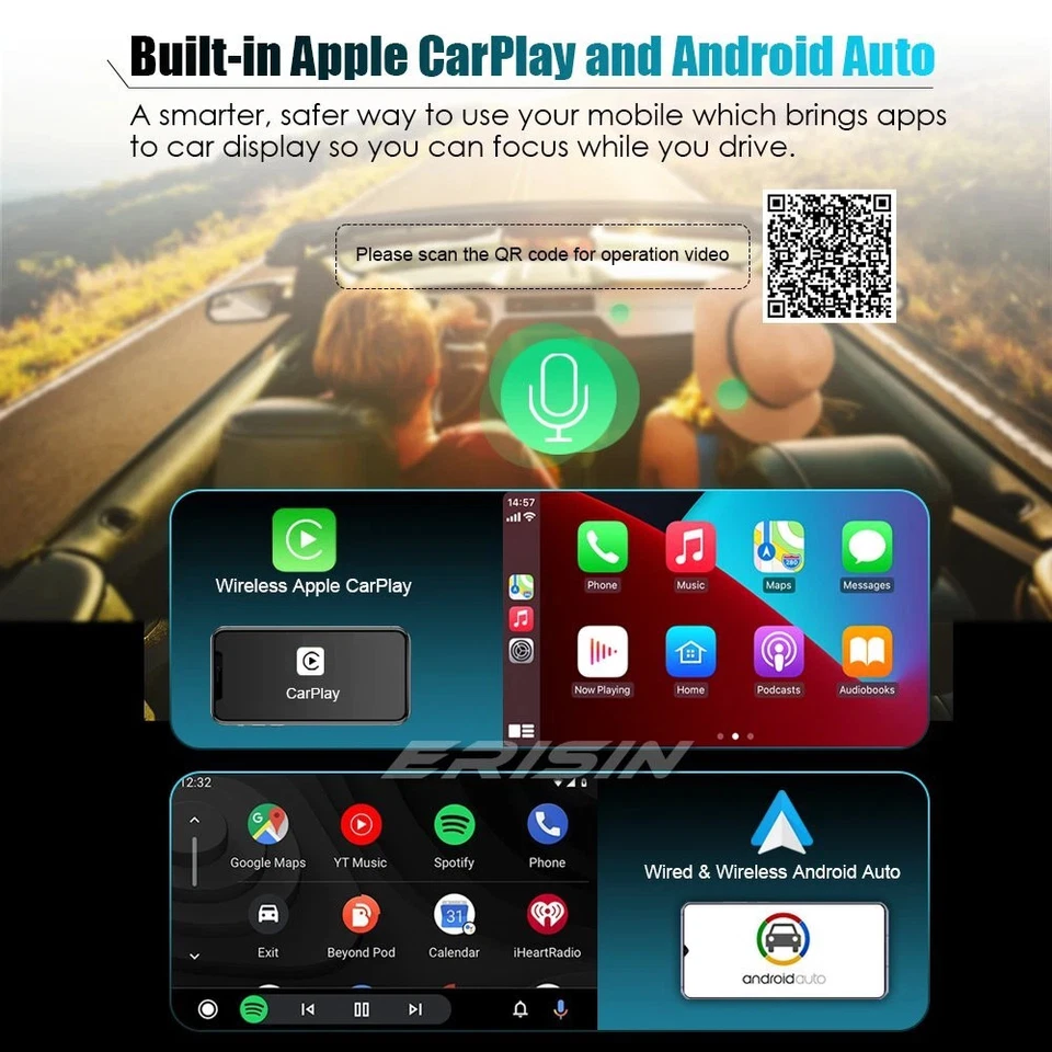 4+64GB 8-Core Android 14 Autoradio Per BMW Mini Cooper R56 GPS Carplay DSP DVD - Immagine 4 di 4