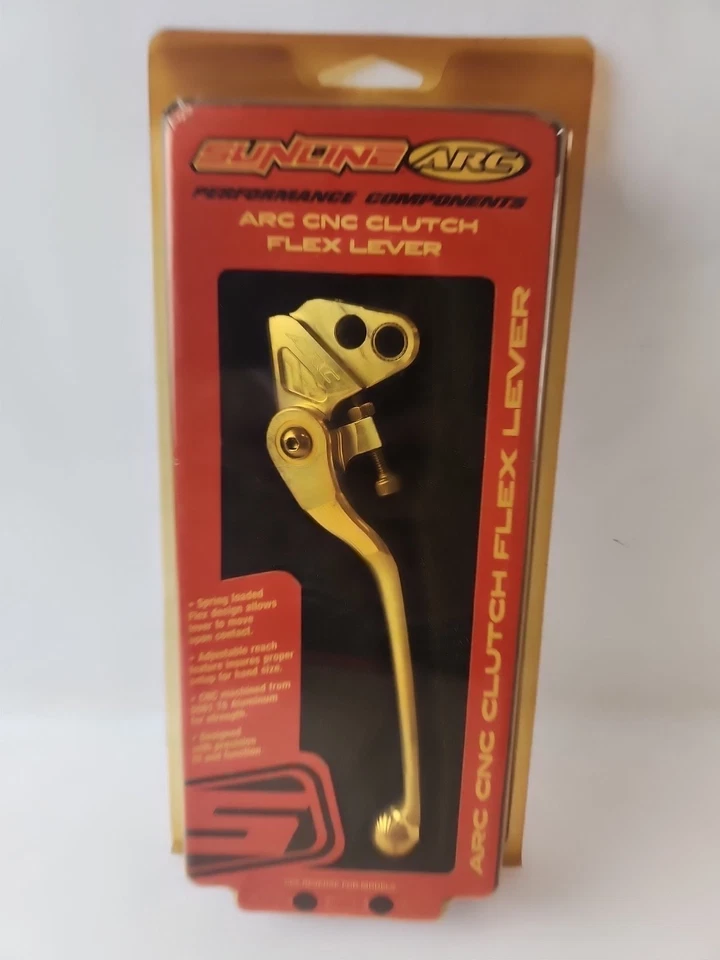 Palanca flexible embrague CNC Sunline Suzuki RM 65/85/125/250 00-04 RM 85 05 Yamaha 85  Foto 3 de 4