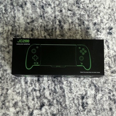 JC200 Wireless Gamepad for Nintendo Switch/OLED/Lite Turbo RGB Macro Black/Green