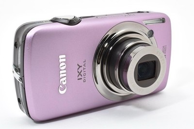 動作確認済 Canon IXY DIGITAL 930IS ピンク 撮影画像あり Canon IXY DIGITAL 930 IS Purple Pink W/Battery, Charger Made In