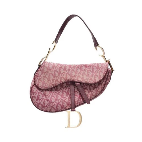 Sac bandoulière moyen selle oblique bordeaux Dior 12345 123836513