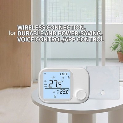 Für Smart Thermostat mit Full Touch Display für Tuya für RF433 Hausautomation