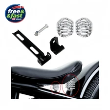 Motorcycle Solo Seat Spring Kit - 2" Shock Absorber for Harley Honda