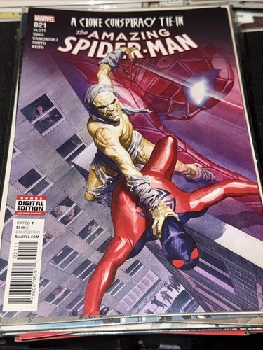 The Amazing Spider-Man Issue #21 A Clone Conspiracy Tie-In Marvel Comics 2017