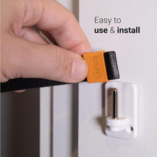  2-Pack Cat Door Latch  Stopper: A Simpler Pet Gate Solution to Dog Proof Y...