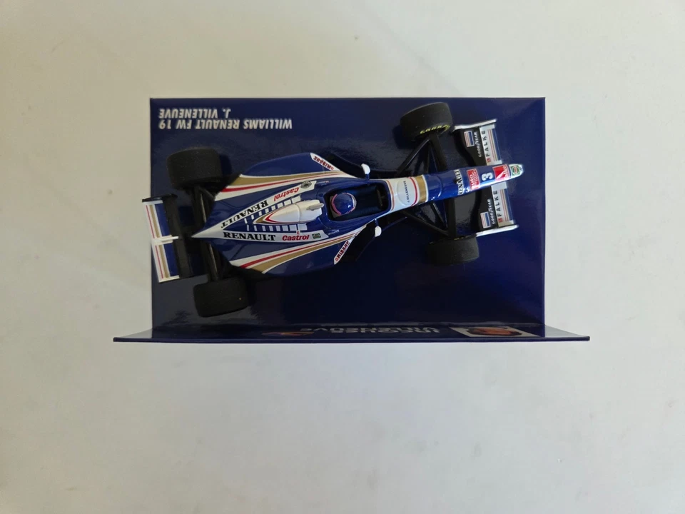 Minichamps 1/43 Williams Renault FW19 J. Villeneuve - Campione del Mondo 1997 - Immagine 3 di 4