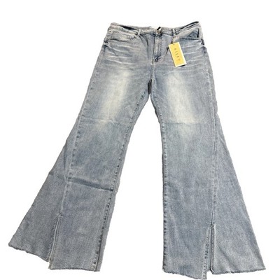 Risen Flare Women s Jeans Light Blue Size 3XL NWT