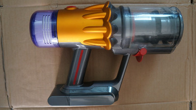 Genuine Dyson V12 Detect Motorhead Main Body w/Battery & Trask Bin. Good working