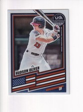 2026 Panini USA BASEBALL STARS & STRIPES PRIZM HUDSON OLIVER