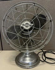 Vintage Fresh'nd Aire Metal Fan 1400 80W 115V 16" TESTED