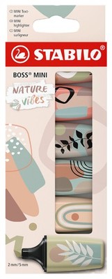 STABILO Textmarker BOSS MINI Naturevibes 6er Kartonetui