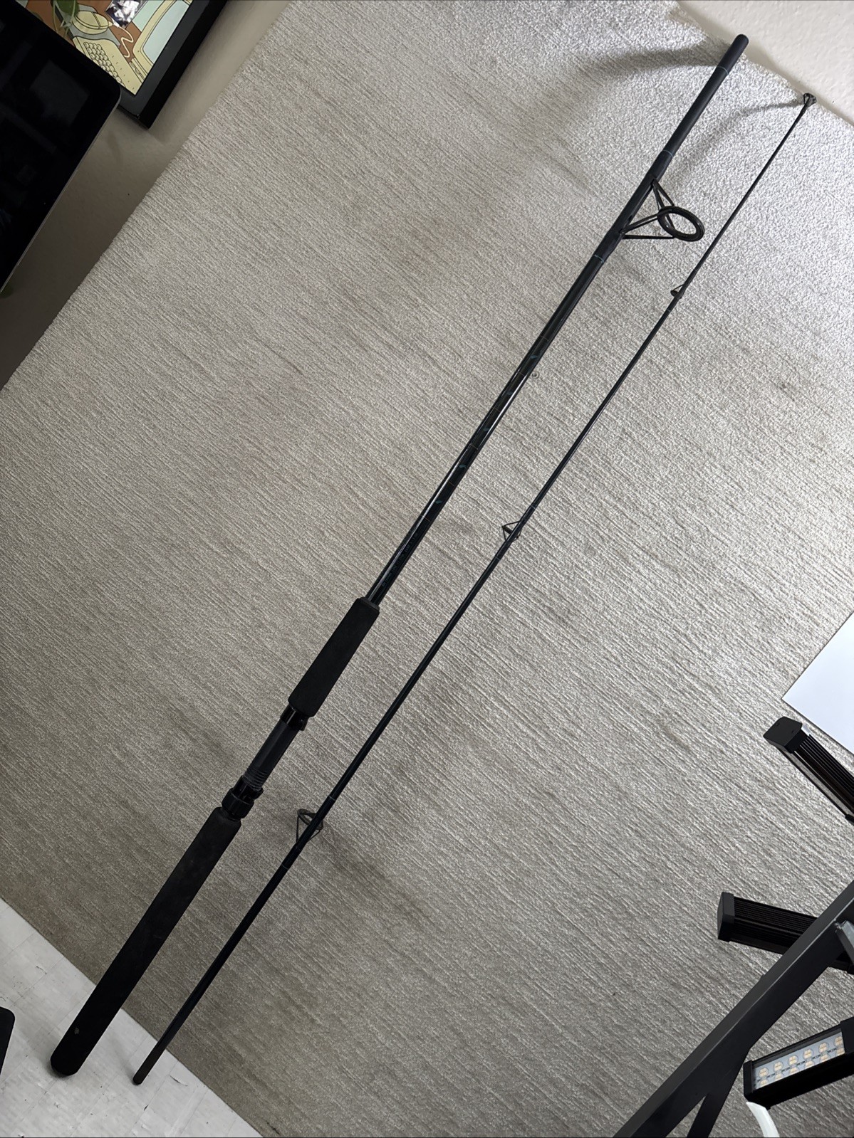 Ryobi Fintek Blue Hawk Graphite Fish Rod BH 780MH Line 12-25