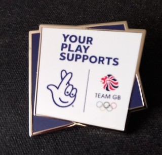 Team GB National Lottery Paris 2024 Internal Partner Olympic Pin