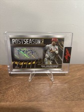2021 Tops Postseason Performance Auto /25 Paul Goldschmidt #PPA-PG