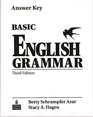 Basic English Grammar Answer Key Perfect Betty S. Azar