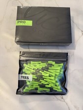 Vice Pro Plus Golf Ball And Tees In Neon Green. Brand New