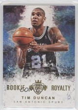 2014-15 Panini Court Kings Rookie Royalty Tim Duncan #20 HOF fm0