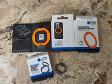 Quad Lock Orange Mag Ring and Phone Ring Stand