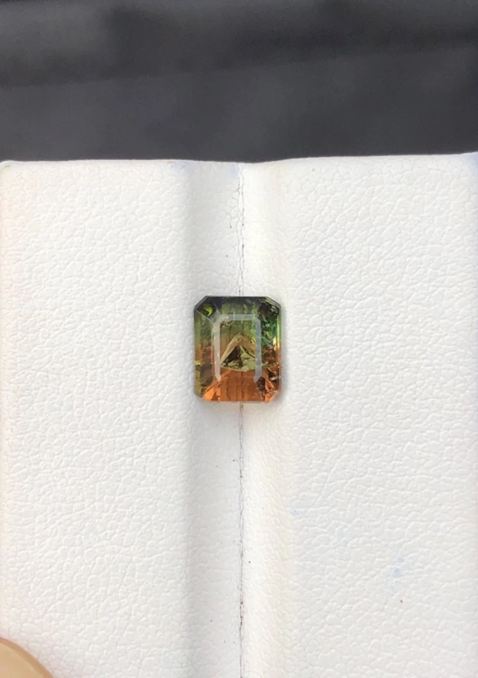 1.70 Carat Bi Colour Tourmaline Best Quality Faceted Gem Piece From Africa - Image 2 of 4