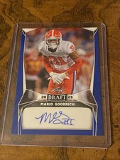2022 Leaf Draft - Autographs Mario Goodrich #BA-MG1 (AU, RC)