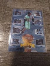 KEN GRIFFEY JR 1998 TOPPS CHROME CLOUT NINE CARD C8.