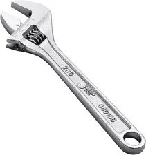 Jetech 8 Inch Adjustable Wrench - Professional Heavy Duty 8 Inch, Silver 