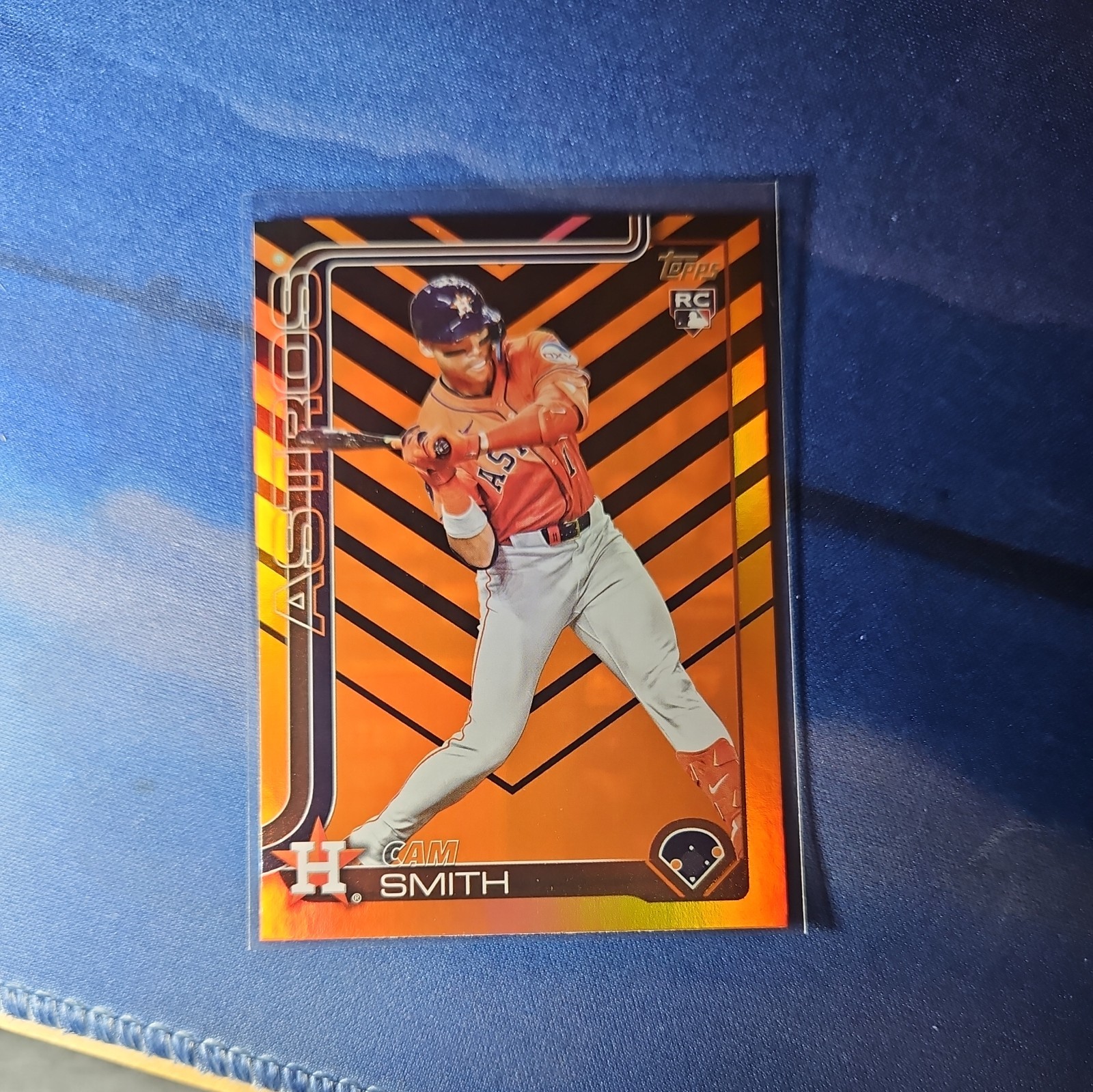 2025 Topps Update Series Cam Smith Holiday Foil RC Astros US298 🔥 