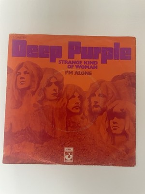 Deep Purple Strange Kind Of Woman 7  45 1971 German Press 