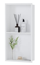 Neodrain No Tile Doccia Nicchia, Nicchia Parete Acciaio Inox 13,1"X25,1" (Dimensioni Interne