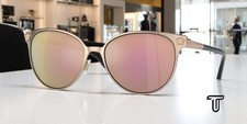 VERSACE VE2168 14095R Pink Gold Dark Grey Mirror Pink 57 mm Women's Sunglasses