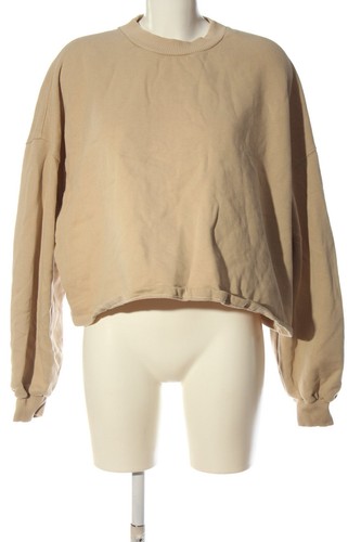 NU-IN Felpa Donna Taglia IT 54 crema stile casual